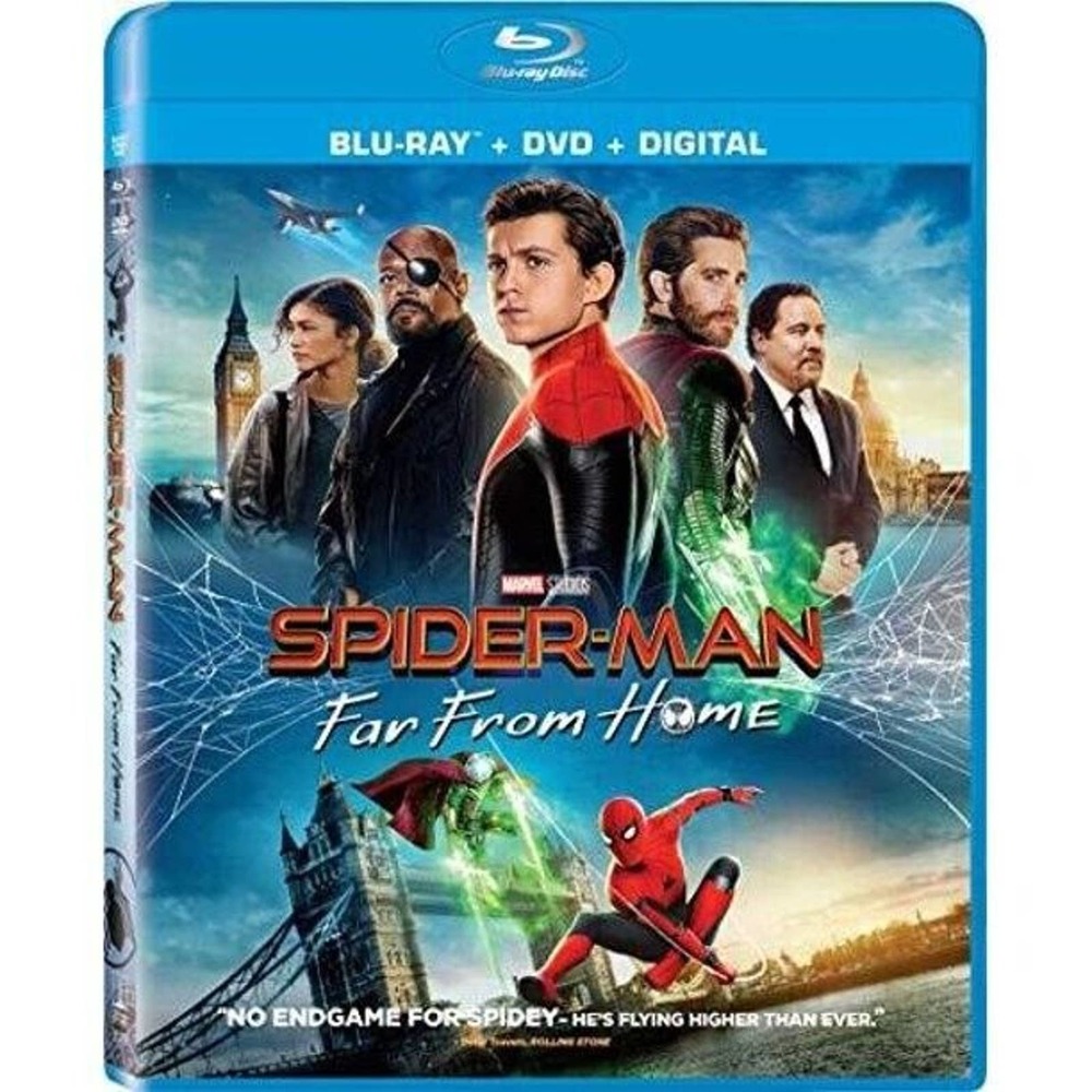 SPIDER - MAN: Far From Home (Blu-Ray - DVD - Digital) Never Been Opened